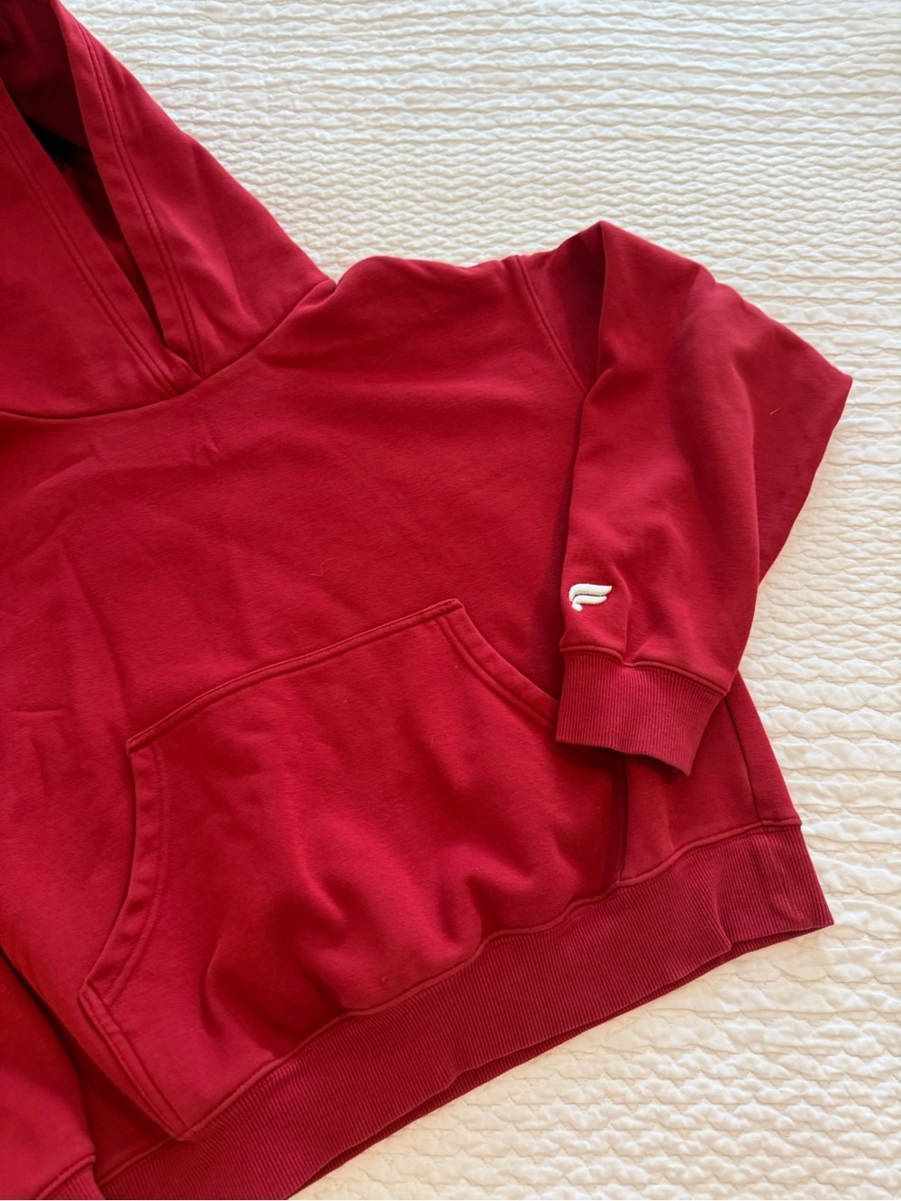 Fabletics, Cozy Cropped Hoodie Sweatshirt, Size Small - Picture 3 of 5